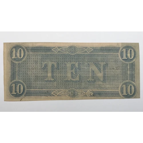 $10   Issues of the Confederate States of America CS-68