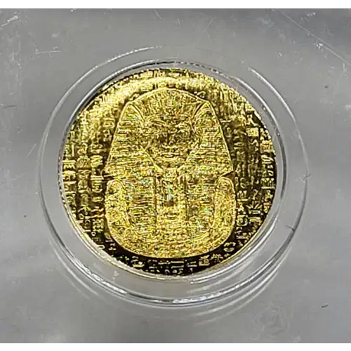 - 1/200 oz Gold ICG MS-70 Egyptian King Tut  generic