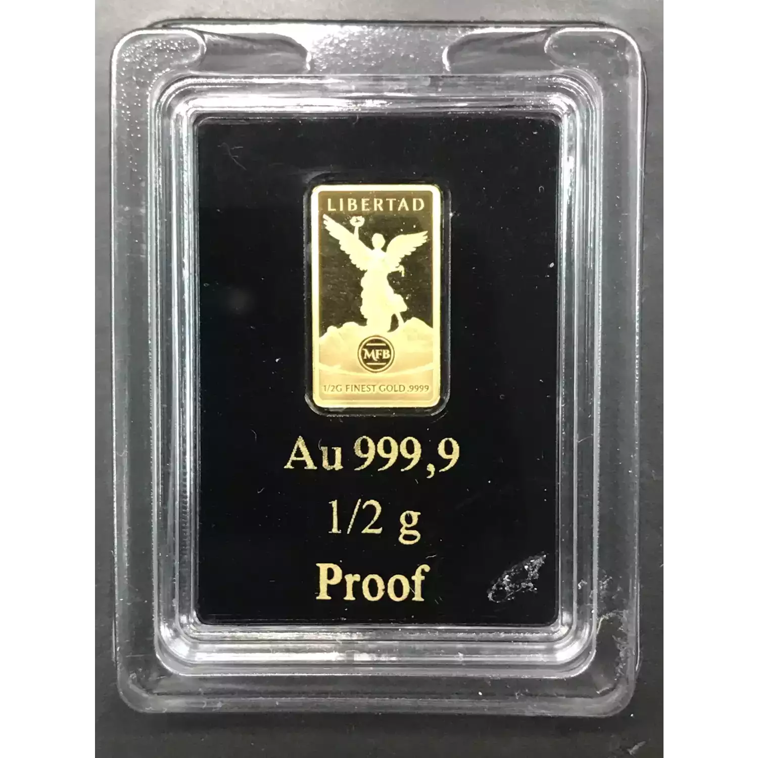 2022 0.5 g (1/2 gram) Gold Libertad MFB Solomon Islands $10 - Old