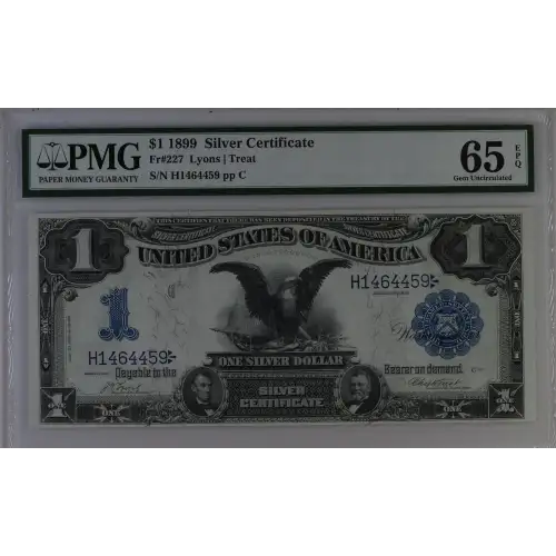 $1 1899 Blue Silver Certificates 227 (2)