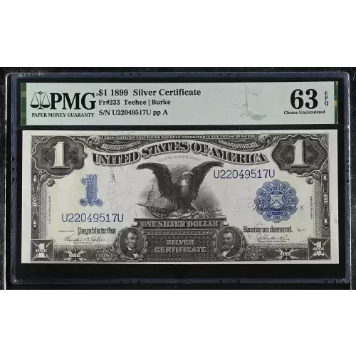 $1 1899 Blue Silver Certificates 233