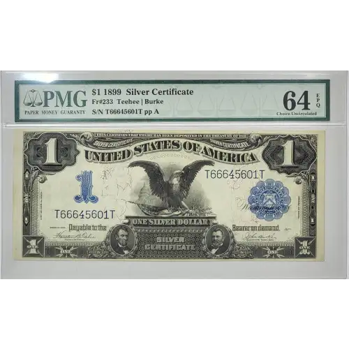 $1 1899 Blue Silver Certificates 233