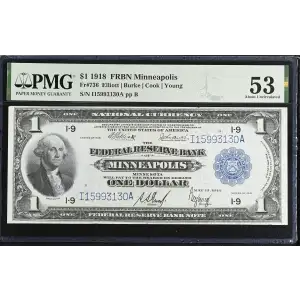 $1 1918  Federal Reserve Bank Notes 736