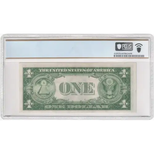 $1 1935-A blue seal. Small Silver Certificates 1608 (3)