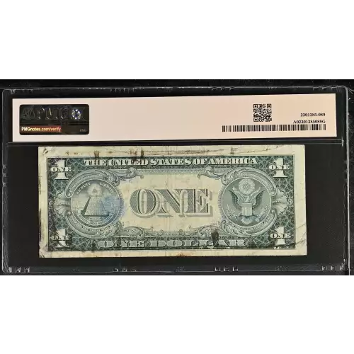 $1 1935-E blue seal. Small Silver Certificates 1614 (2)