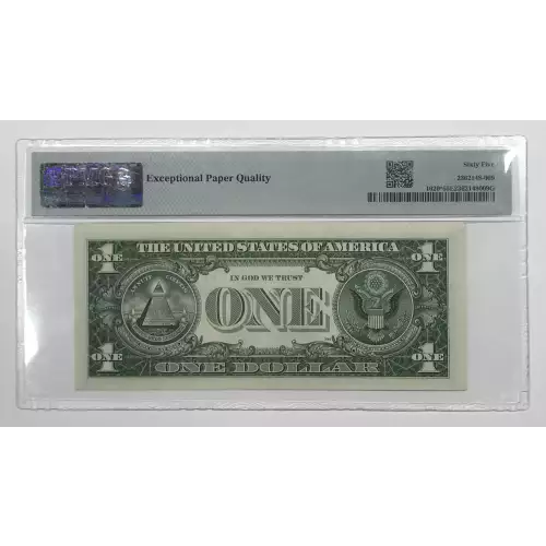 $1 1957-A blue seal. Small Silver Certificates 1620* (2)