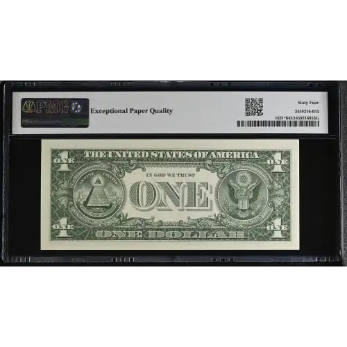 $1 1957-B blue seal. Small Silver Certificates 1621* (3)
