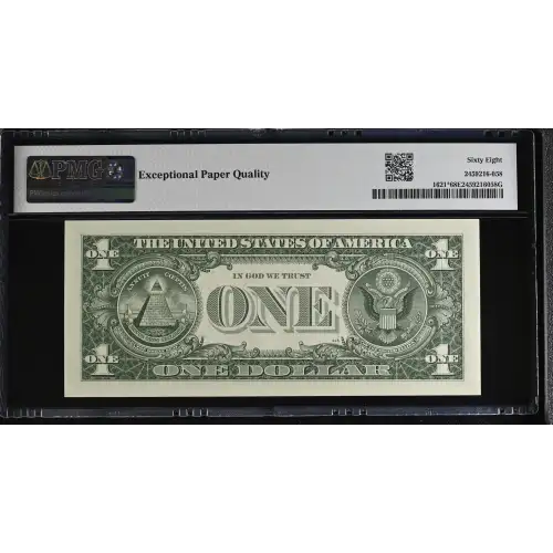$1 1957-B blue seal. Small Silver Certificates 1621* (3)