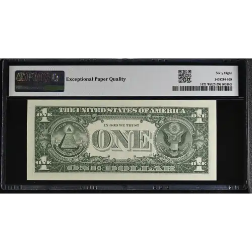 $1 1957-B blue seal. Small Silver Certificates 1621* (3)