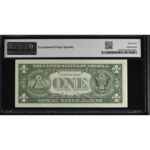 $1 1957 blue seal. Small Silver Certificates 1619* (3)