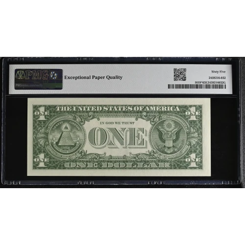 $1 1957 blue seal. Small Silver Certificates 1619* (3)