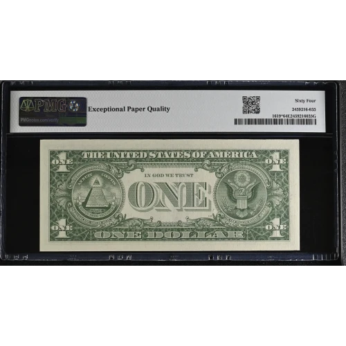 $1 1957 blue seal. Small Silver Certificates 1619* (3)