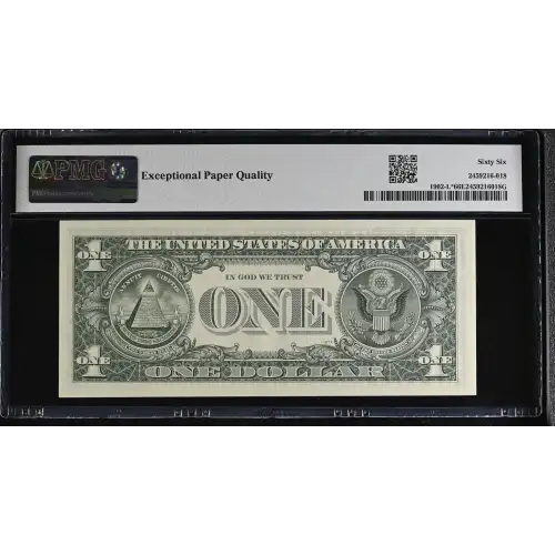 $1 1963-B. Green seal. Small Size $1 Federal Reserve Notes 1902-L* (3)