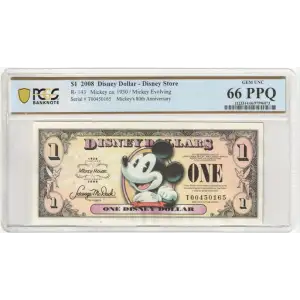 $1 Disney Dollar (2)