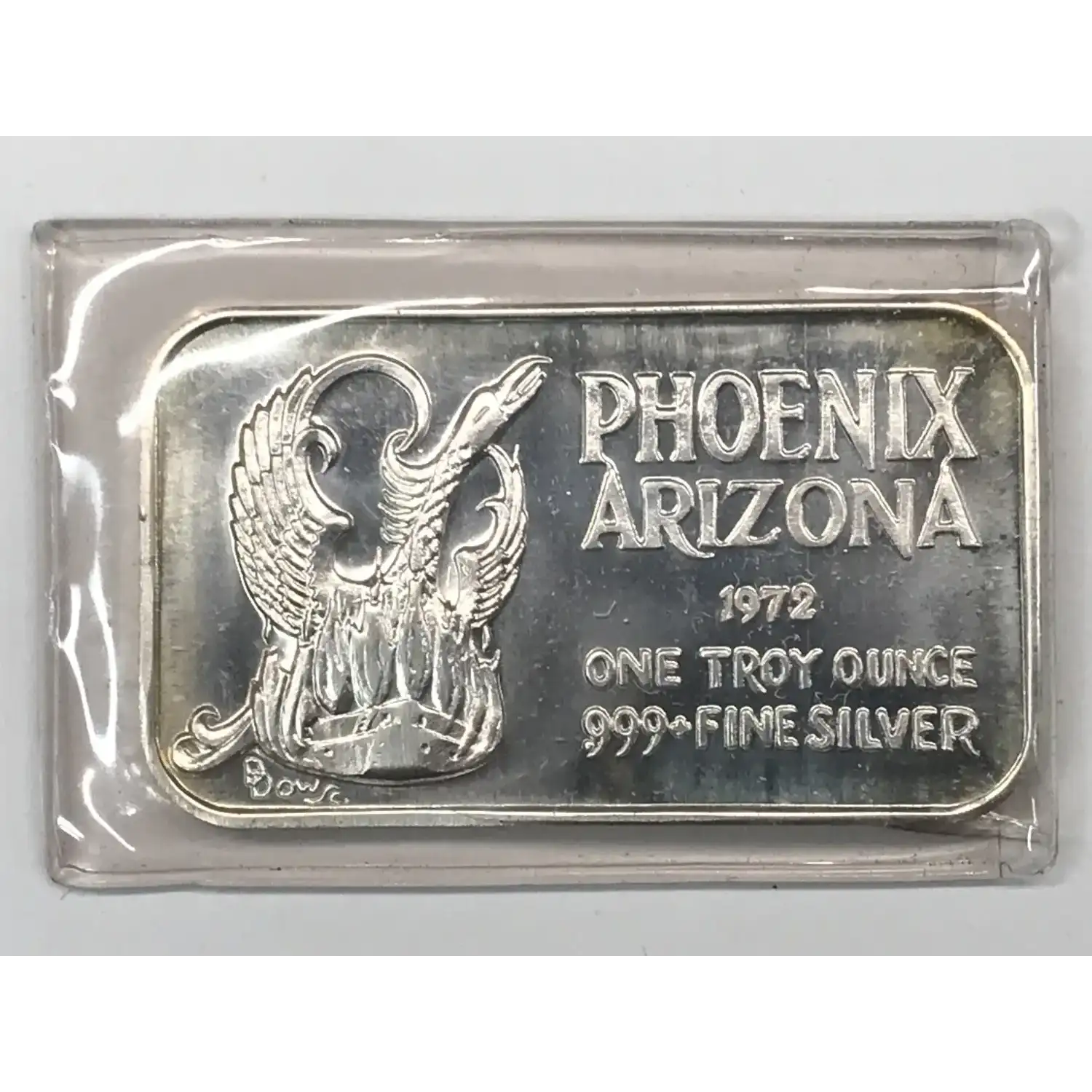 ペンタックス発売20周年記念　グッズ純銀杯 1972 1 oz Silver Bar Phoenix Bird Phoenix Arizona - Old Pueblo Coin