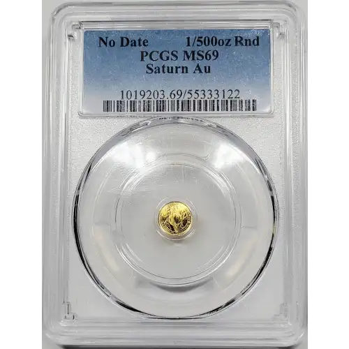 1/500 oz Gold (BAR/ROUND) (3)
