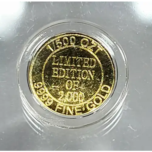 1/500 oz Gold (BAR/ROUND)
