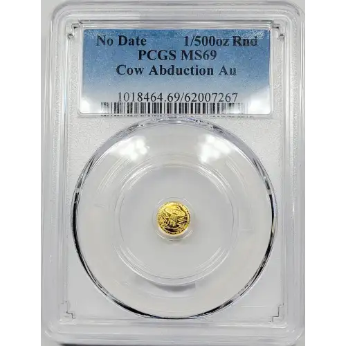 1/500 oz Gold (BAR/ROUND) (3)