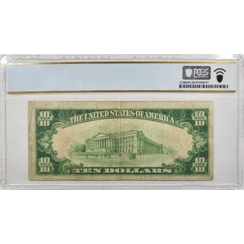 $10 1928 Gold Seal Small Size Gold Certificates 2400 (2)
