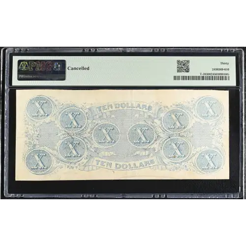 $10   Issues of the Confederate States of America CS-59 (2)