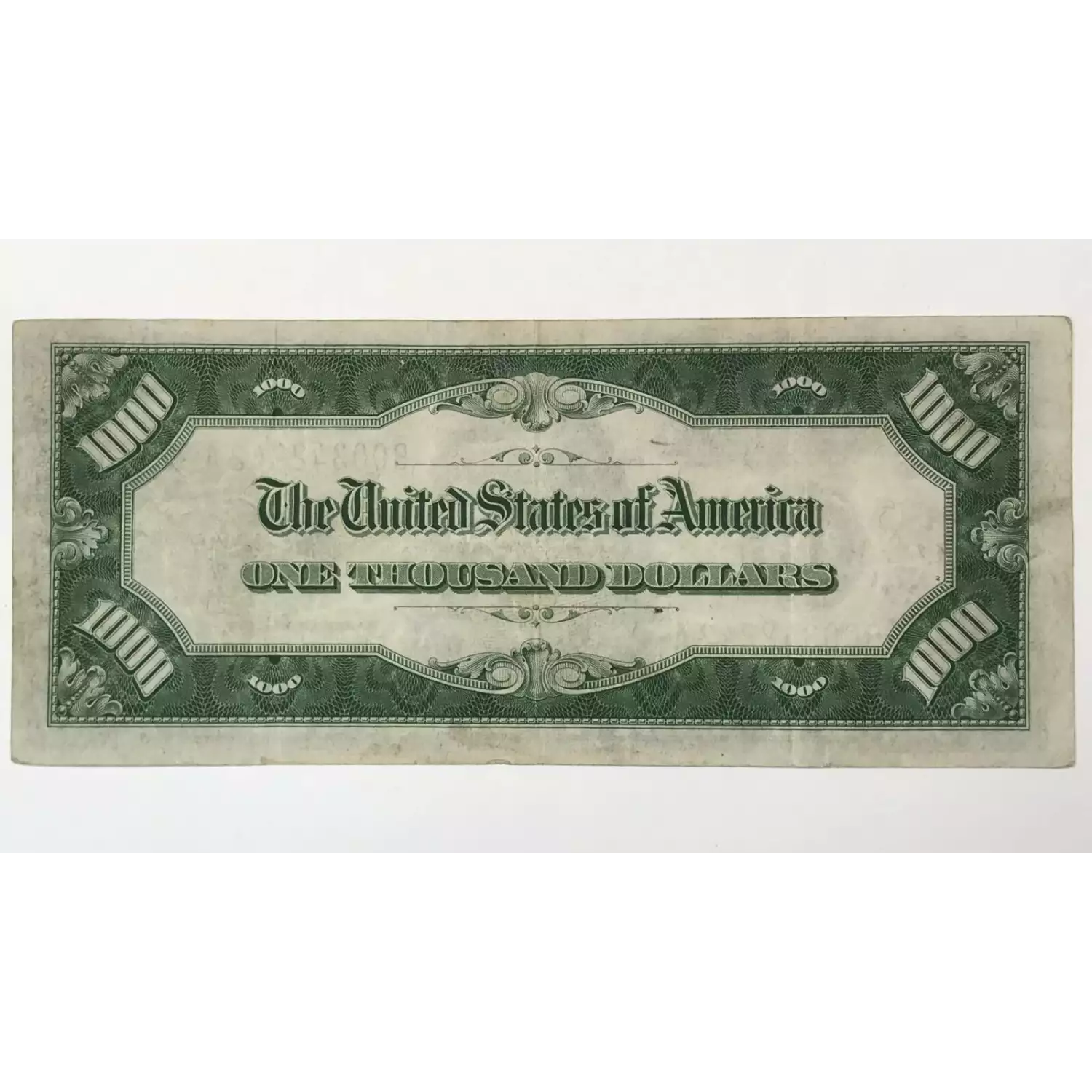 $1,000 1934-A.  High Denomination Notes 2212-B