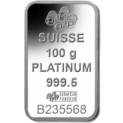 100g PAMP Platinum Bar - Fortuna (2)