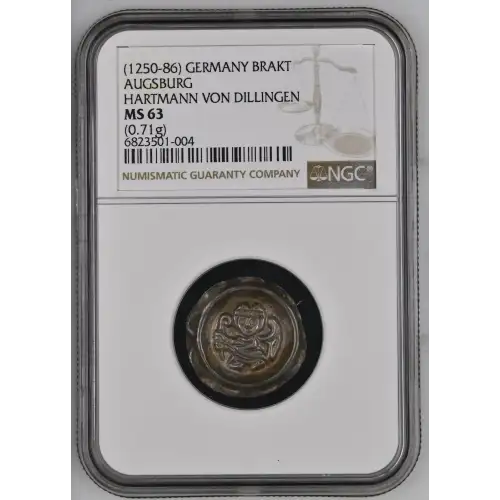 (1250-86) AUGSBURG HARTMANN VON DILLINGEN (4)