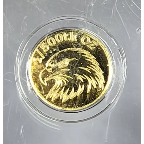 1/500 oz Gold (BAR/ROUND) (2)