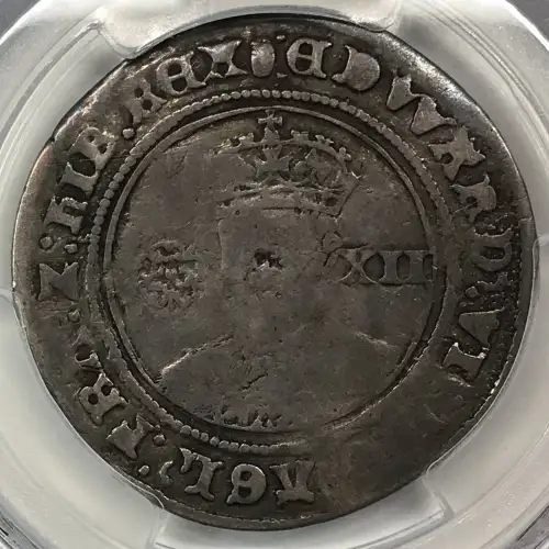 1551-53 Tun Privy Great Britain Silver Shilling PCGS VG Details (3)