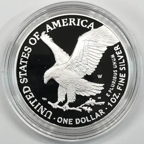1776-2026-W Liberty Bell 250 Privy Mark Proof Silver Eagle w OGP - Box & COA (5)