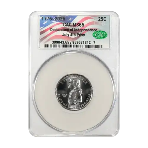 1776~2026 Declaration of Independence 25c July 4th Privy (2)