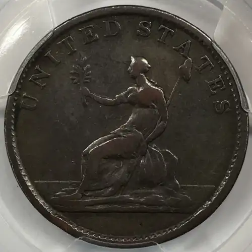 1783 Copper Washington Draped, No Button, BN (5)