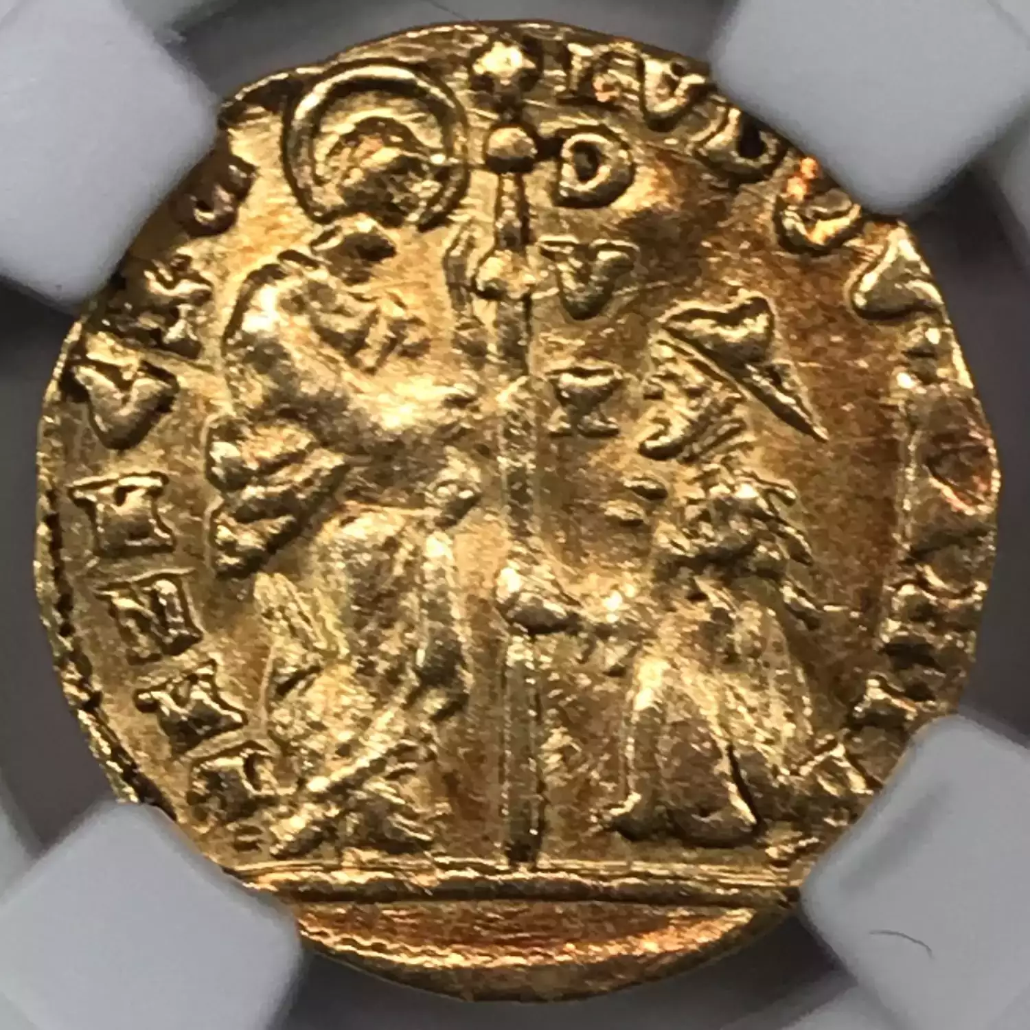 おねがいプランクトン クリアイエロー レア 1789-97) ITALIAN STATES Gold ZECCHINO NGC XF-45 VENICE LUDOVICO