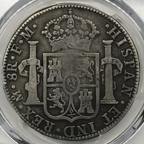 1791 Mo FM MEXICO Silver 8 REALES PCGS F-15 (3)