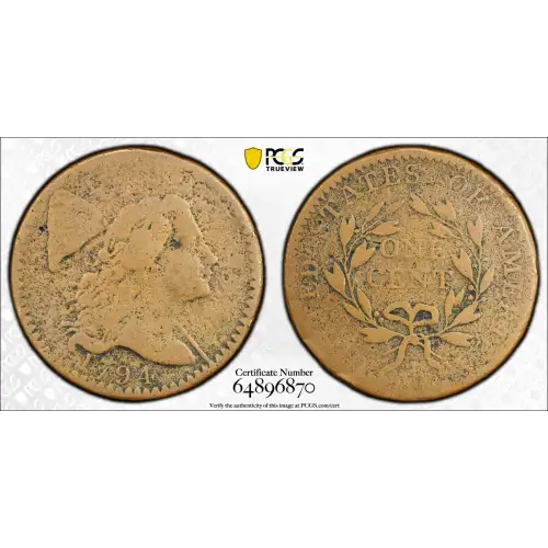 1794 1C Head of 1794, BN