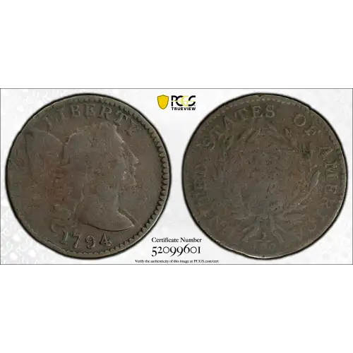 1794 1C Head of 1795, BN (2)