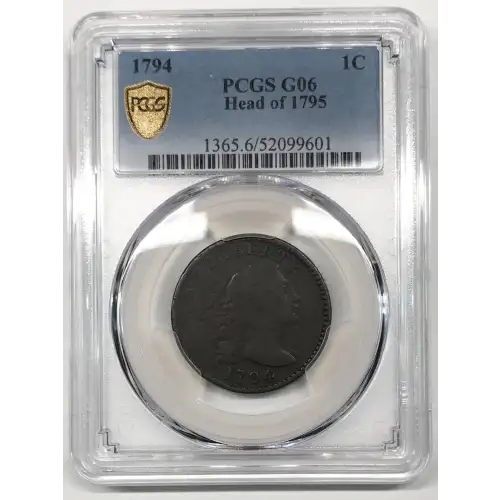 1794 1C Head of 1795, BN (2)