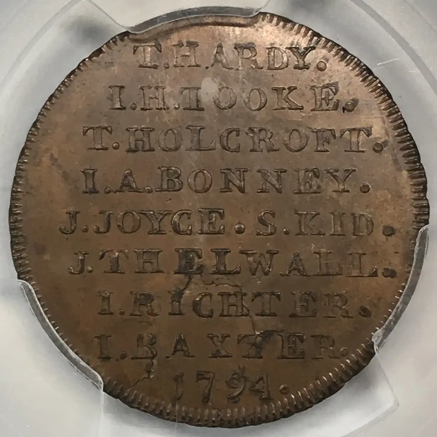 1794 Tk 1/2D DH-1011 Middlesex Erskine and Erskine & Gibbs, RB (2)