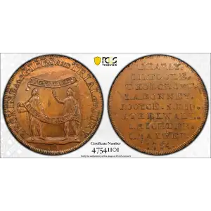 1794 Tk 1/2D DH-1011 Middlesex Erskine and Erskine & Gibbs, RB