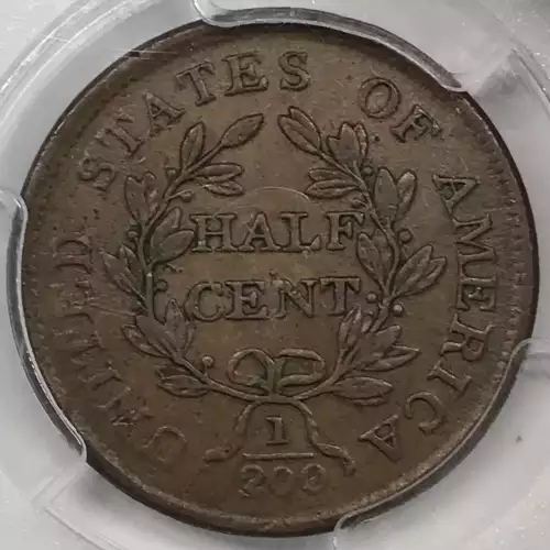 1804 1/2C Plain 4, No Stems, BN (3)