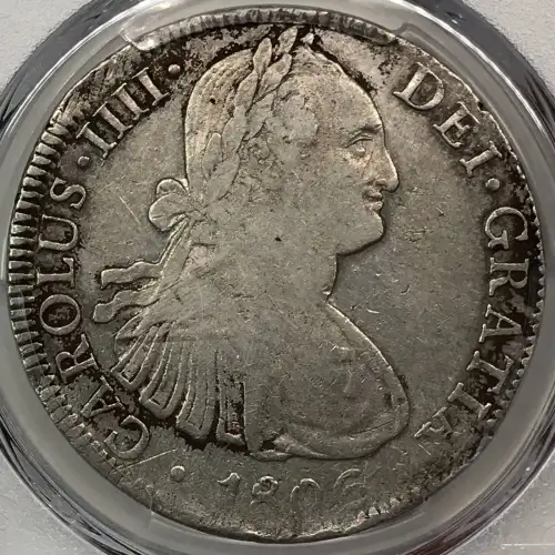 1806 Mo TH Mexico Silver 8 Reales PCGS VF-25 (3)