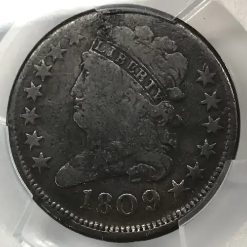 1809/6 1/2C 9 over Inverted 9, BN (2)