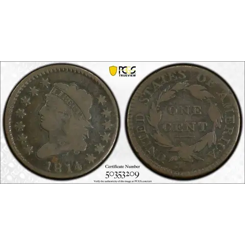 1814 1C Crosslet 4, BN