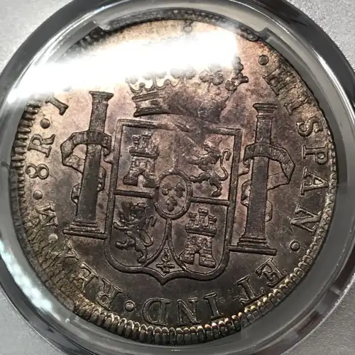 1817 Mo JJ Mexico Silver 8 Reales PCGS AU-55 (3)