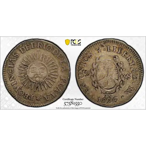 1826-RA 2 Sol Medallic ↑↑ -  No 