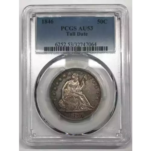 1846 50C Tall Date