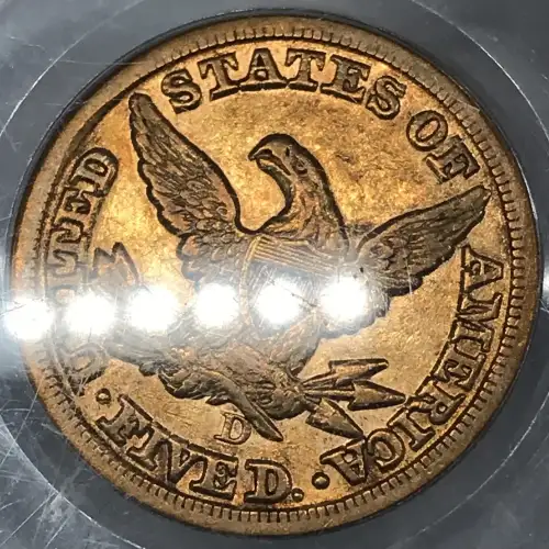 1854-D $5 Large D (5)