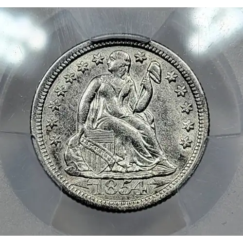 1854-O 10C Arrows S.S. Central America #2 (with Pinch)