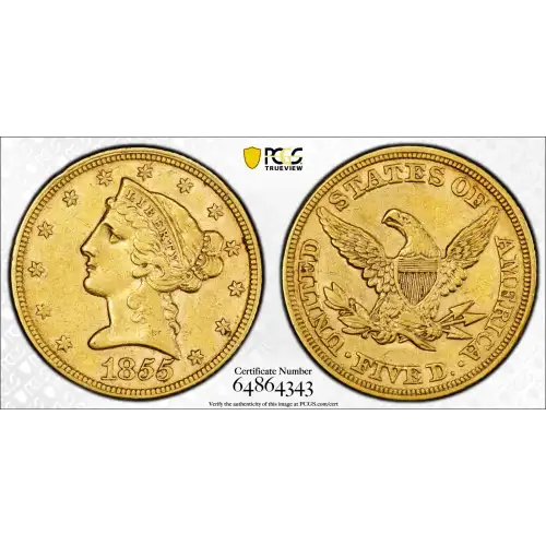 1855 $5
