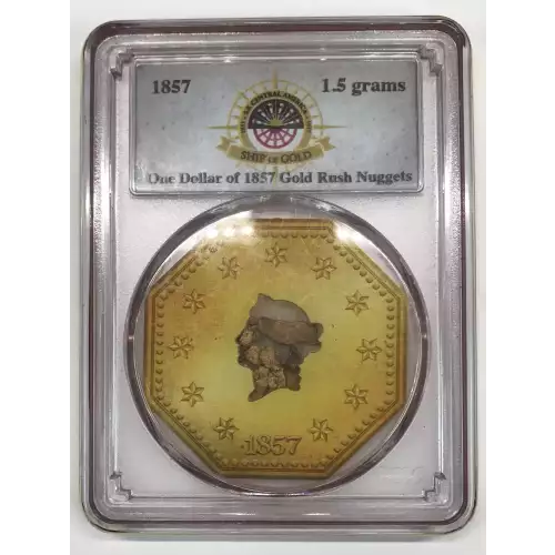 1857 1.5g Pinch of Gold S.S. Central America #2 (3)